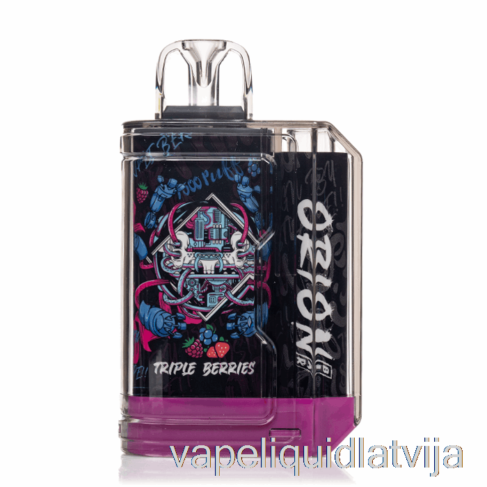 Pazaudēts Vape Orion Bar 7500 Vienreizējās Lietošanas Triple Berry Vape šķidrums